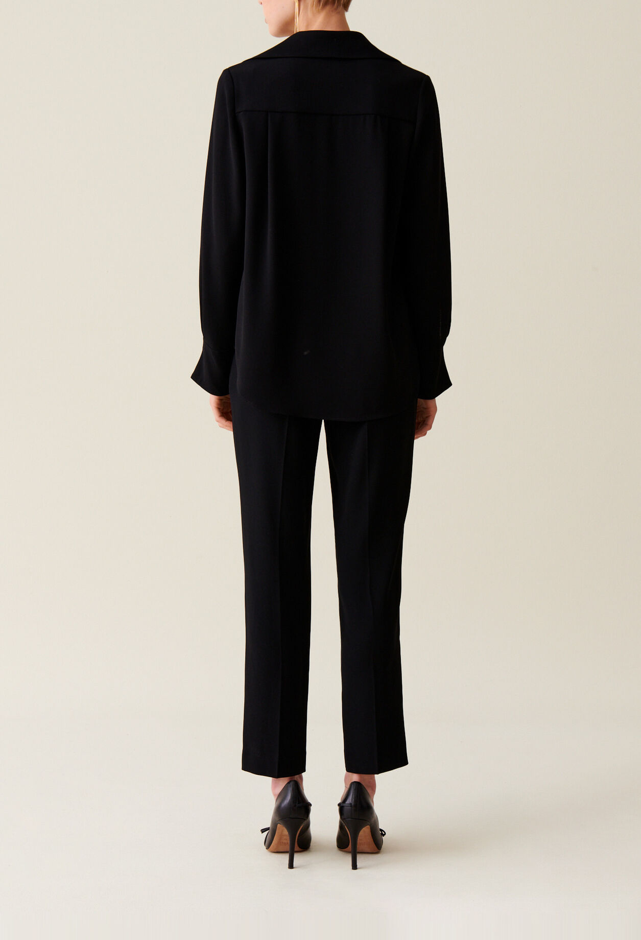 Blouse fluide noire 