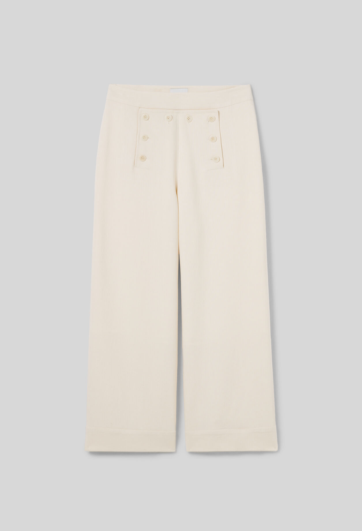 Pantalon droit à pont