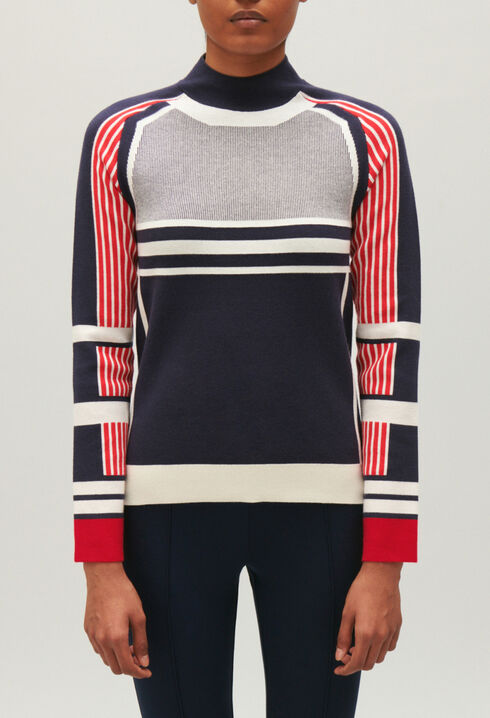 Jacquard-Strickpullover