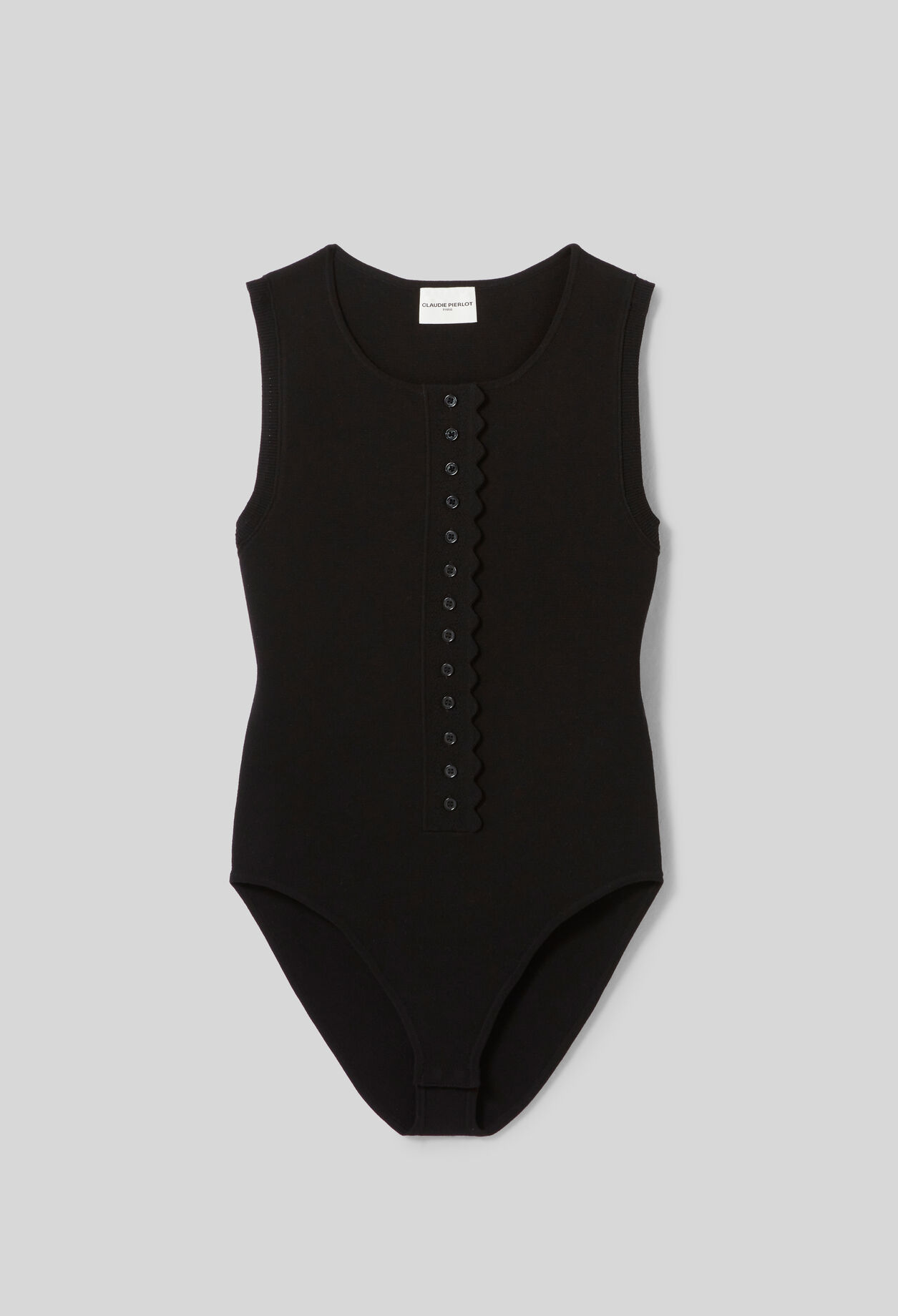 Body maille sans manches