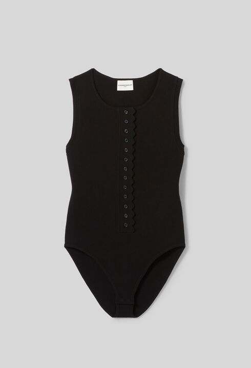 Body maille sans manches