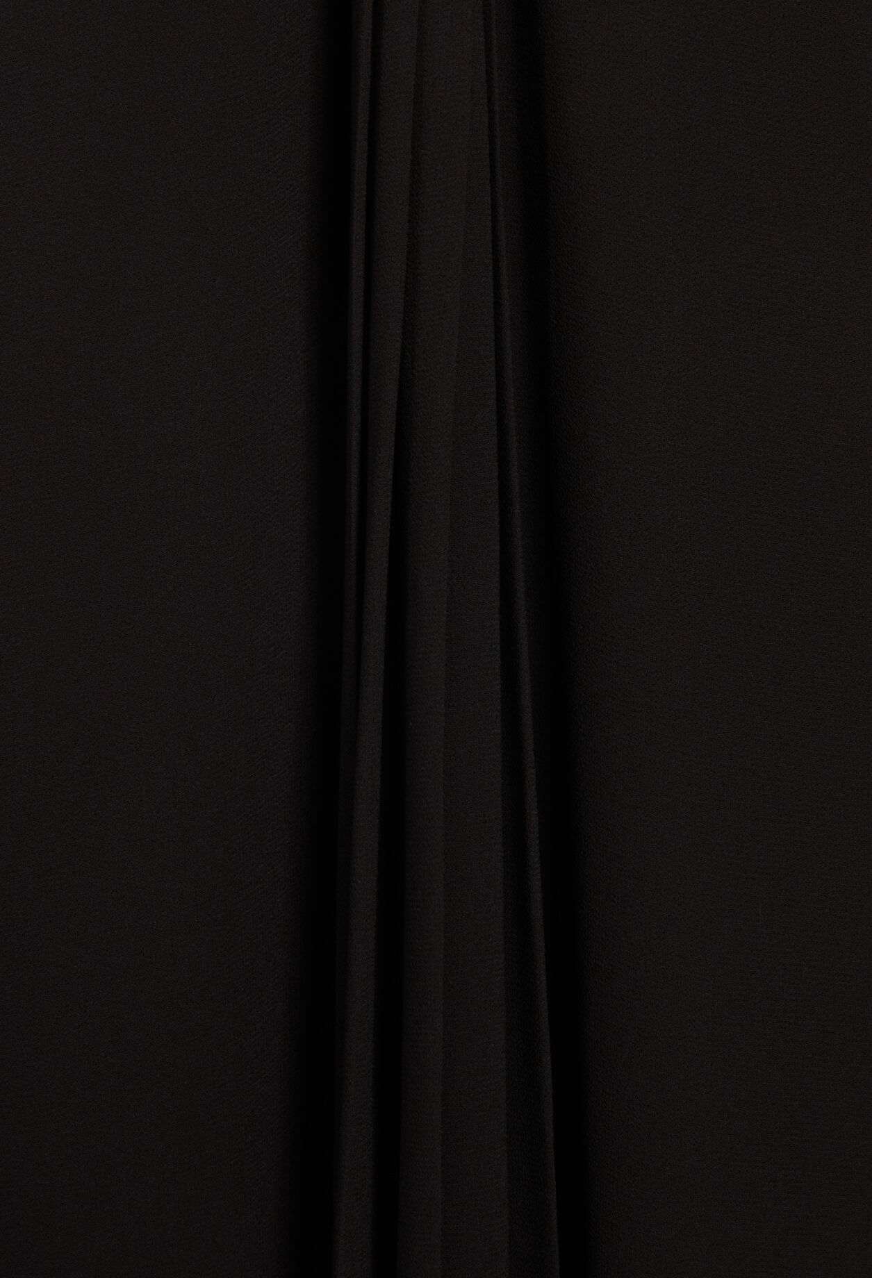 Robe courte plissée noire