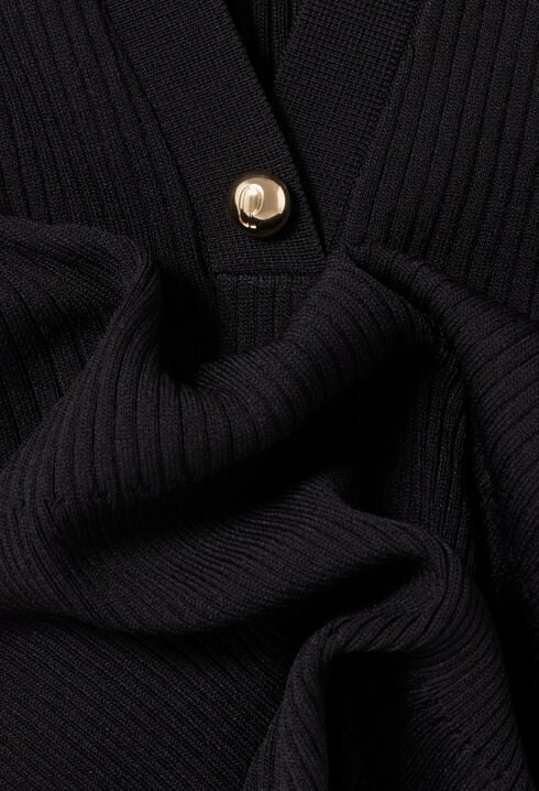 Strickkleid mit Hemdkragen