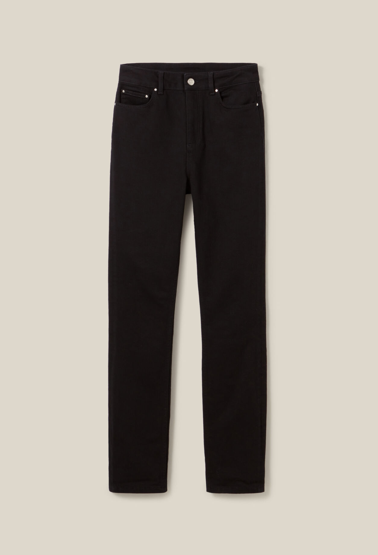 Schwarze Slim-Jeans