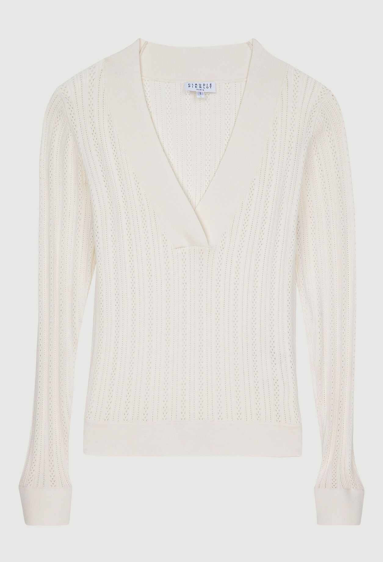 Pullover mit V-Ausschnitt