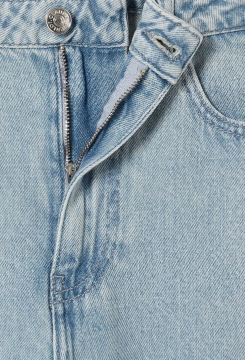 Flared denim jeans