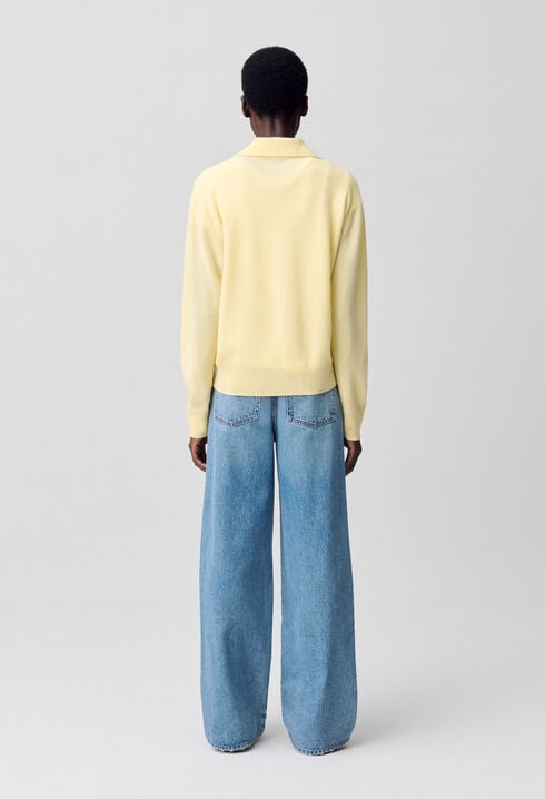 Wool Polo Jumper