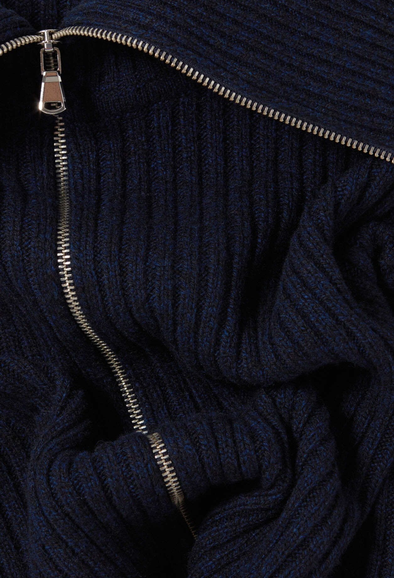 Strickpullover mit Truckerkragen