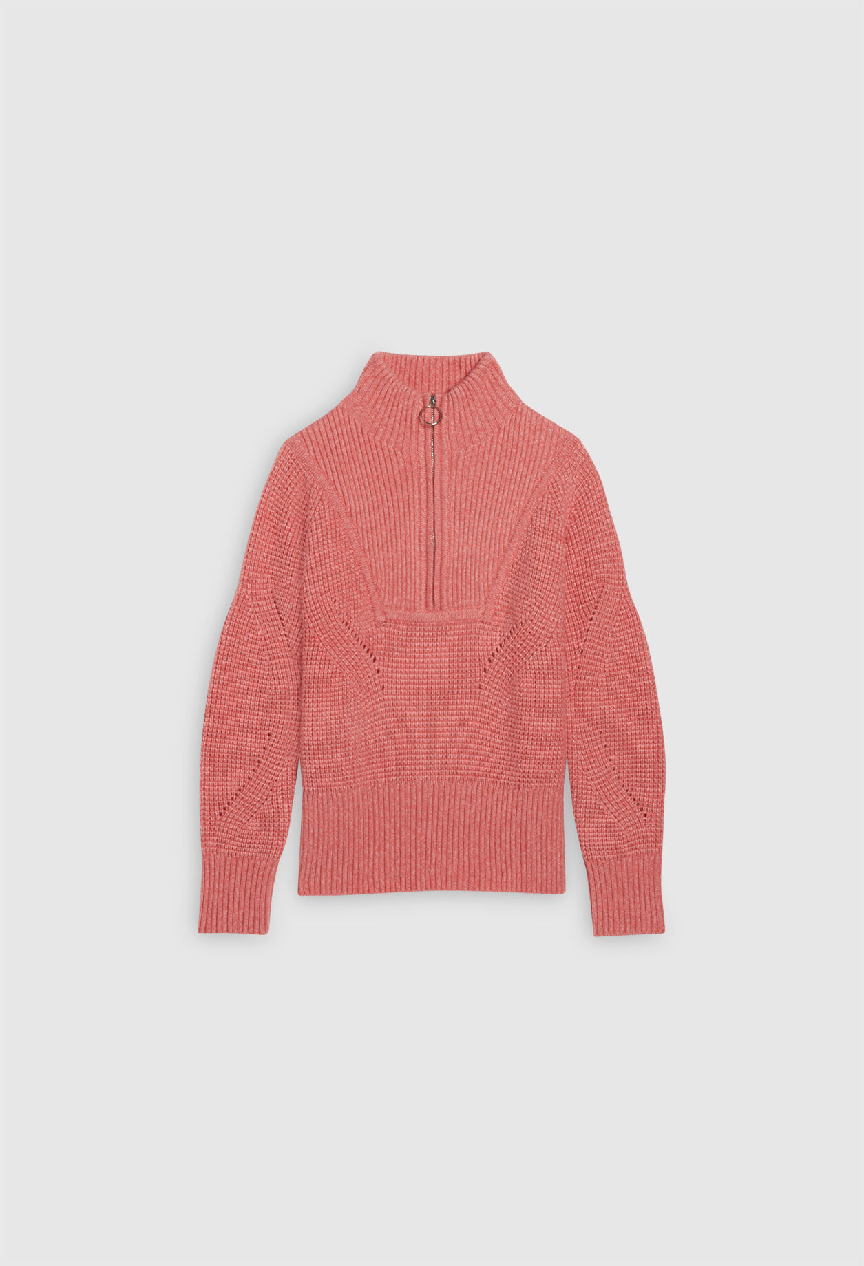 Pullover mit Reißverschluss