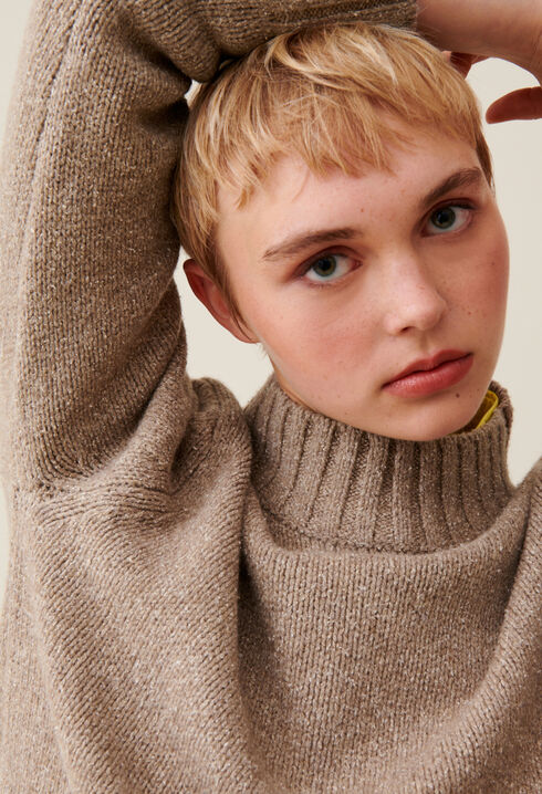 Pull col cheminée