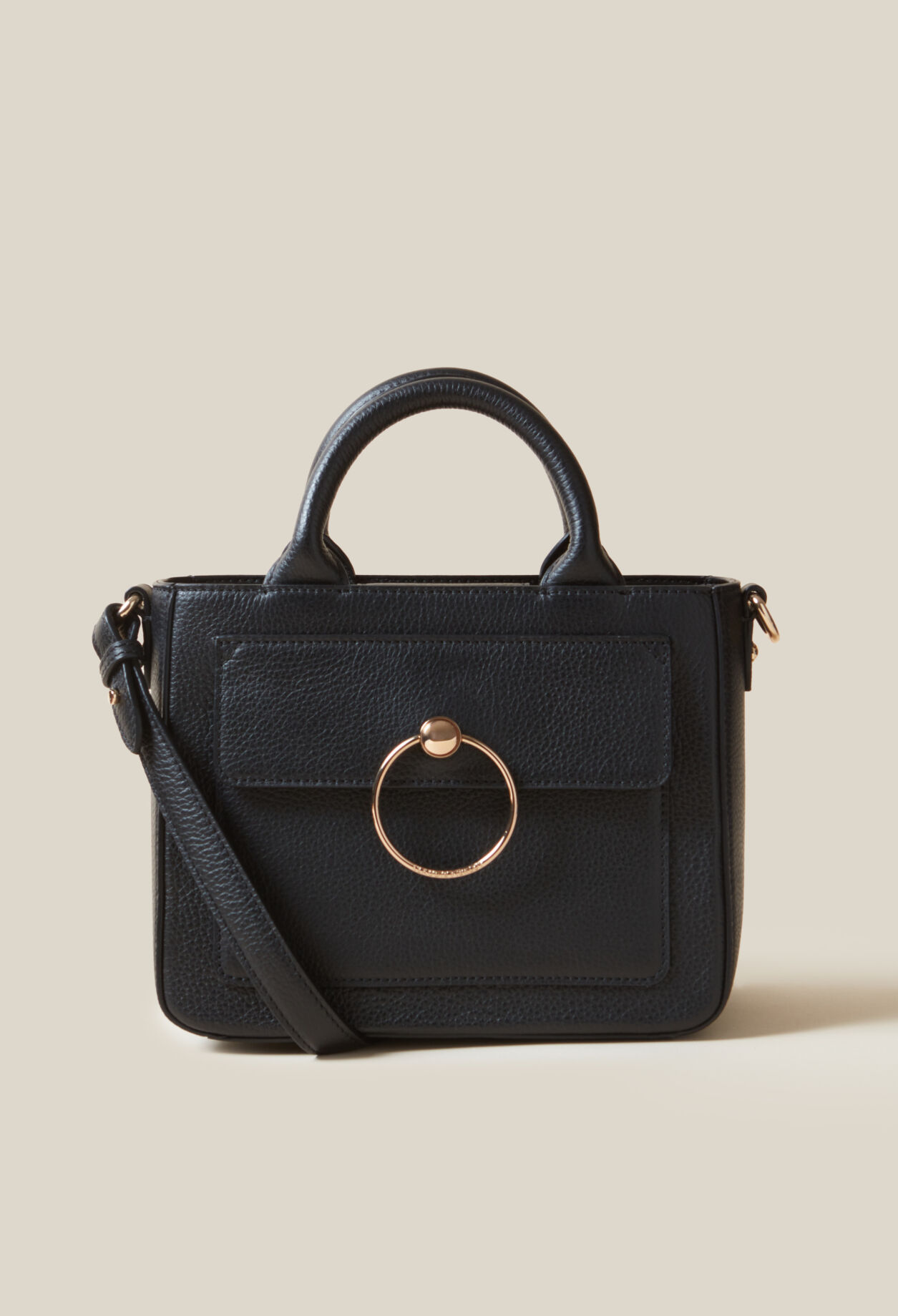 Anouck Tasche aus genarbtem Leder