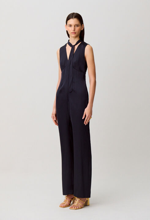 Satin jumpsuit