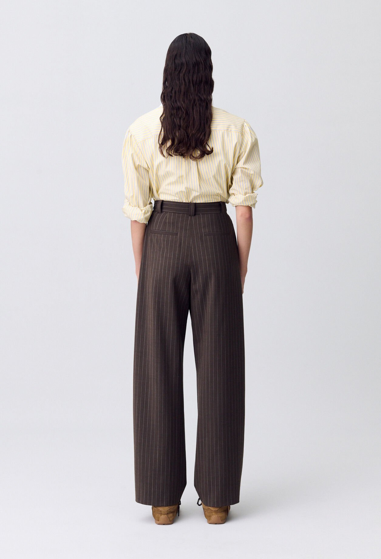 Straight-leg trousers