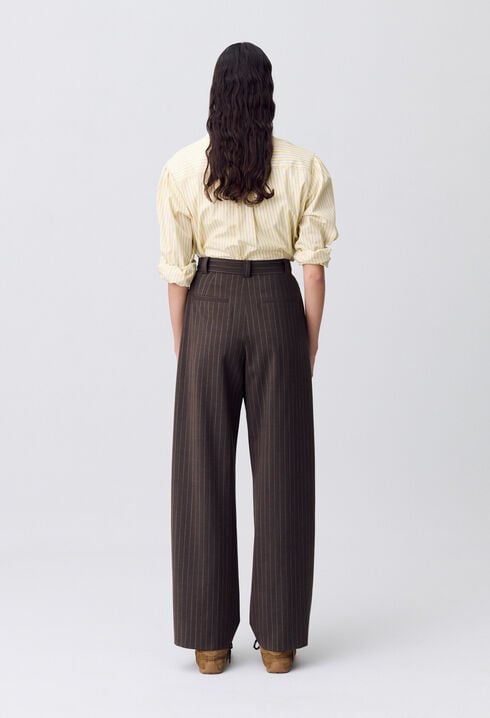 Straight-leg trousers