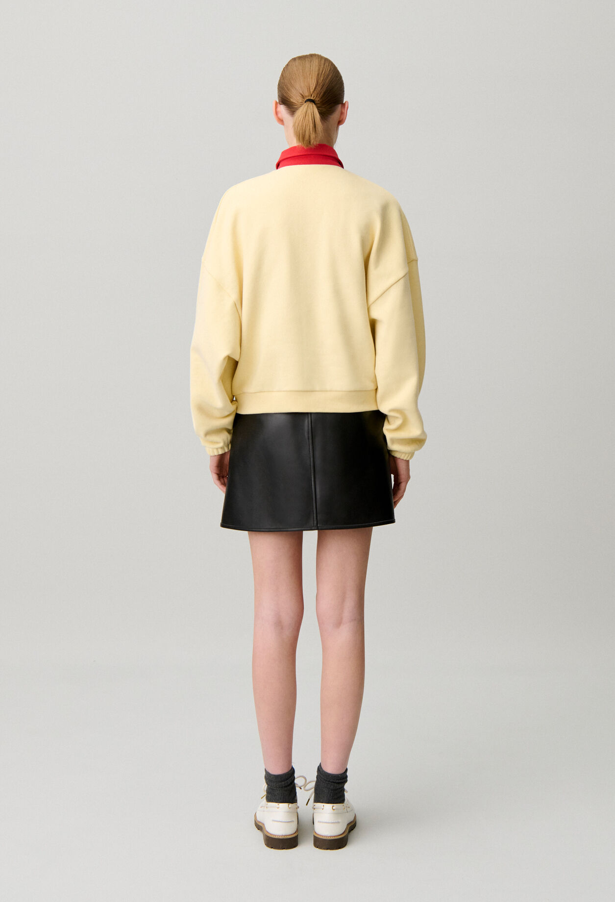 Oversized cotton sweatshirt
