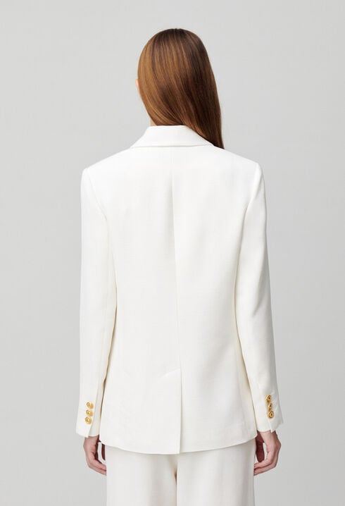 Buttoned blazer
