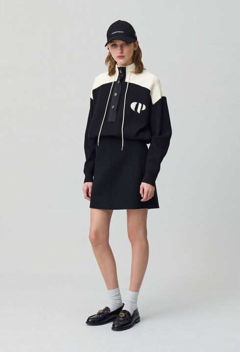 Minimum half-zip sweatshirt