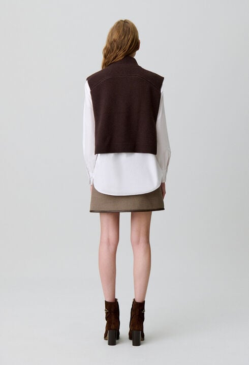 Sleeveless Knit Top