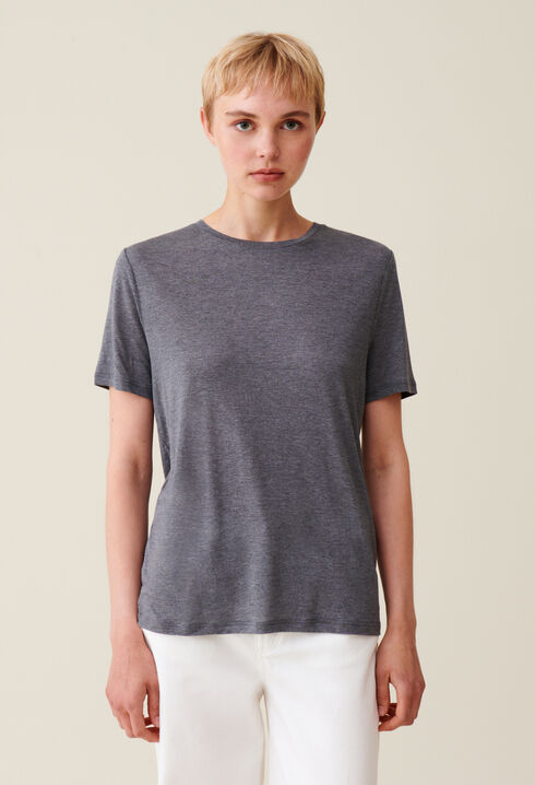 T-shirt manches courtes brodé CP