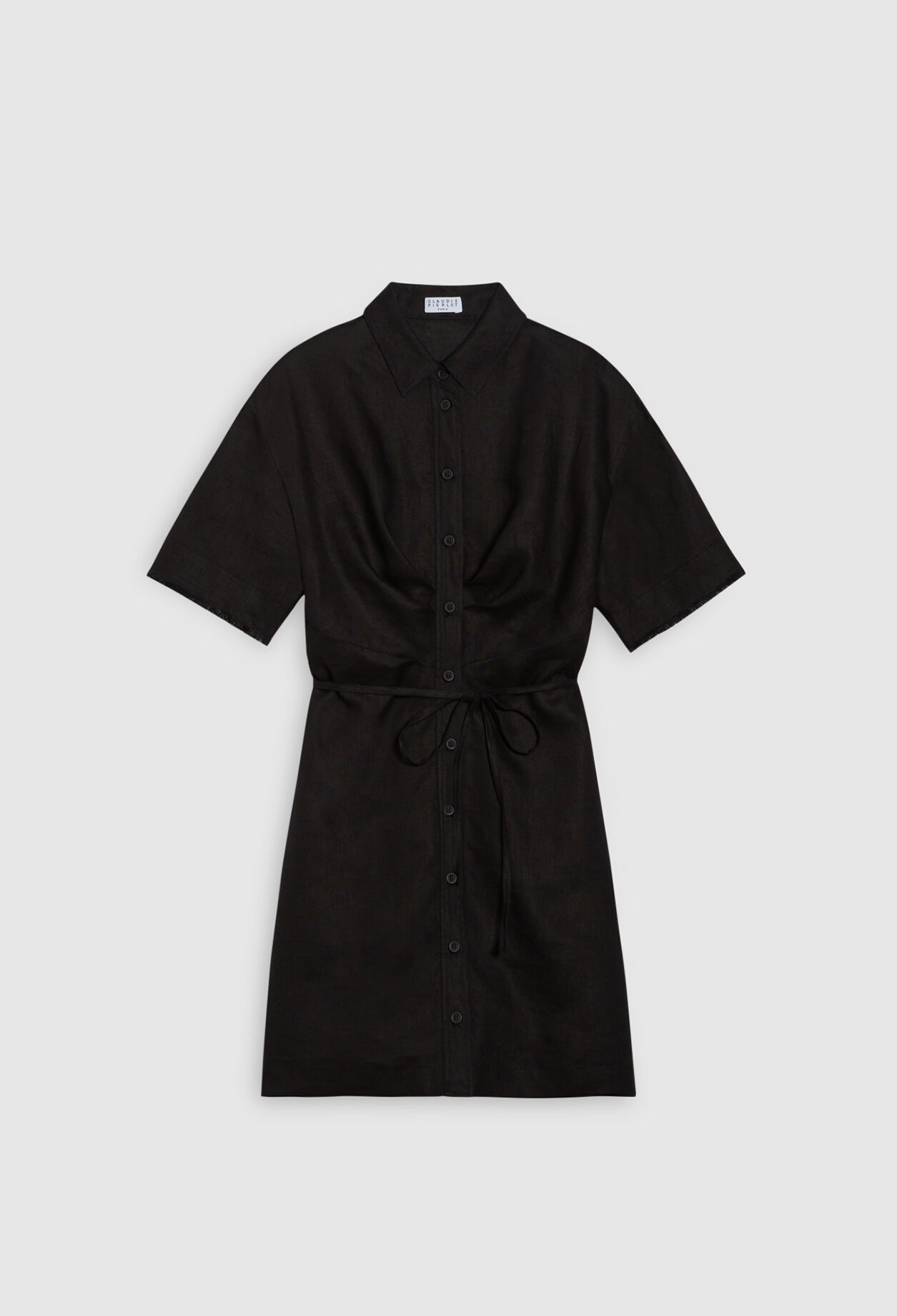 Robe courte en lin