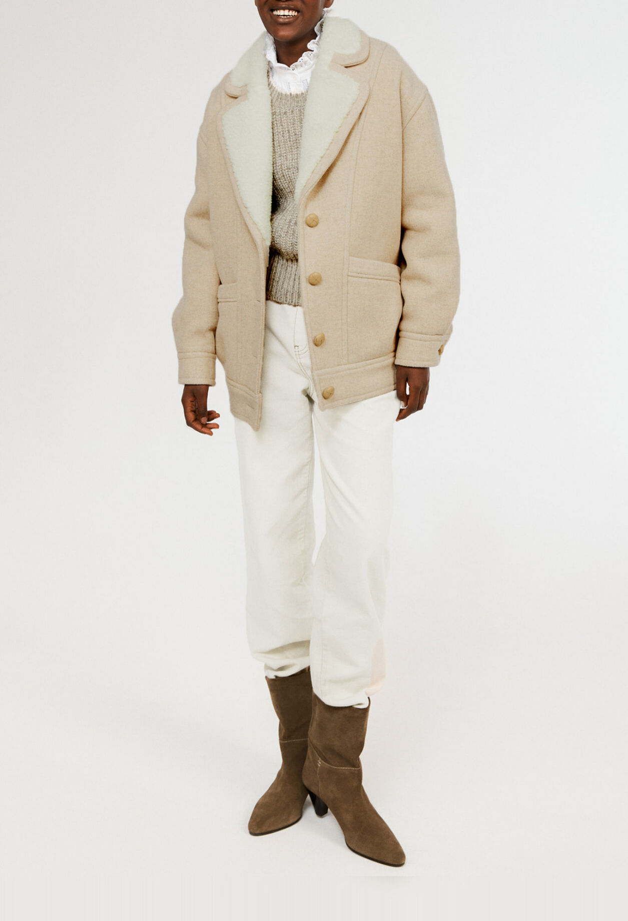Manteau en laine