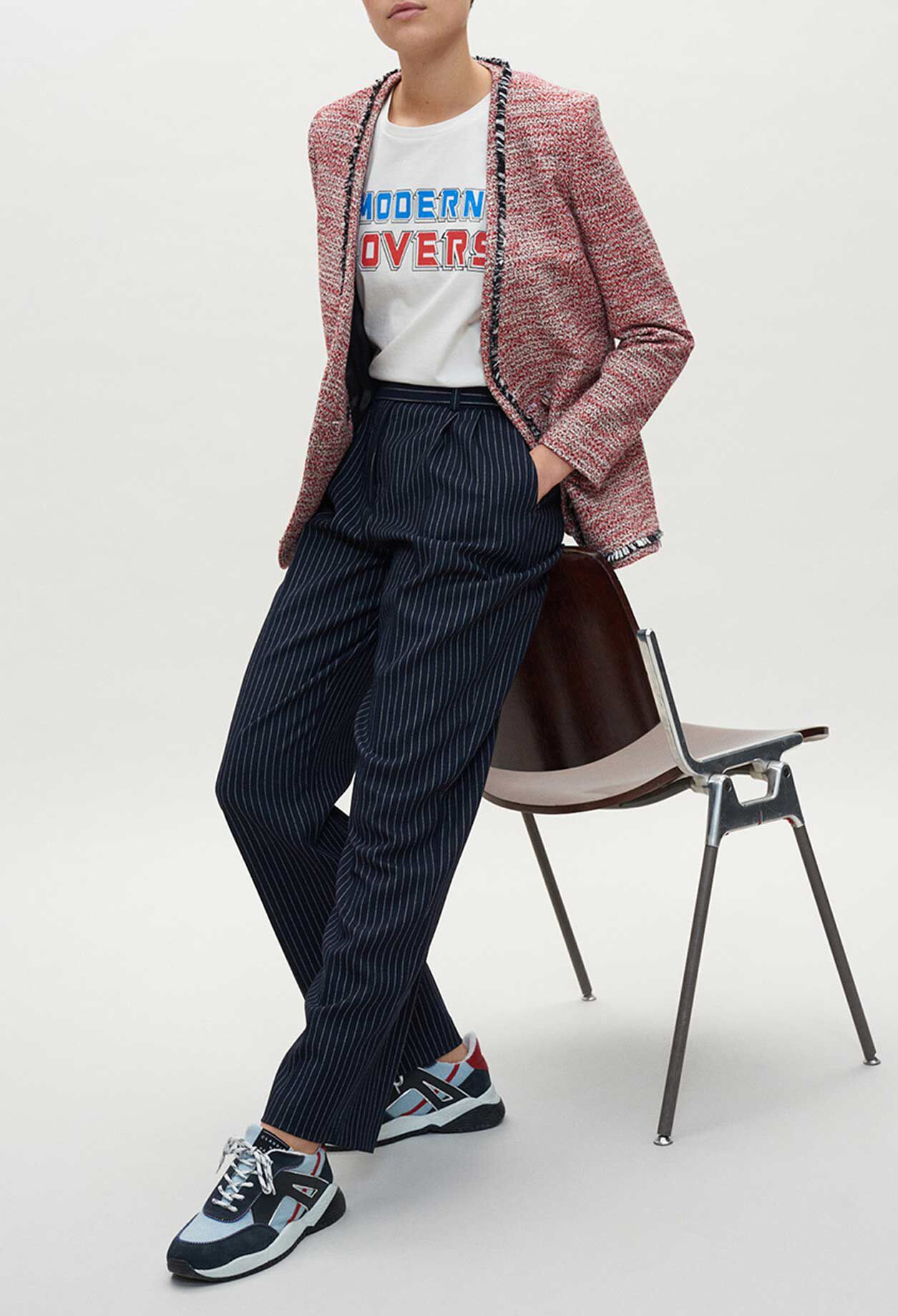 Blazer en tweed