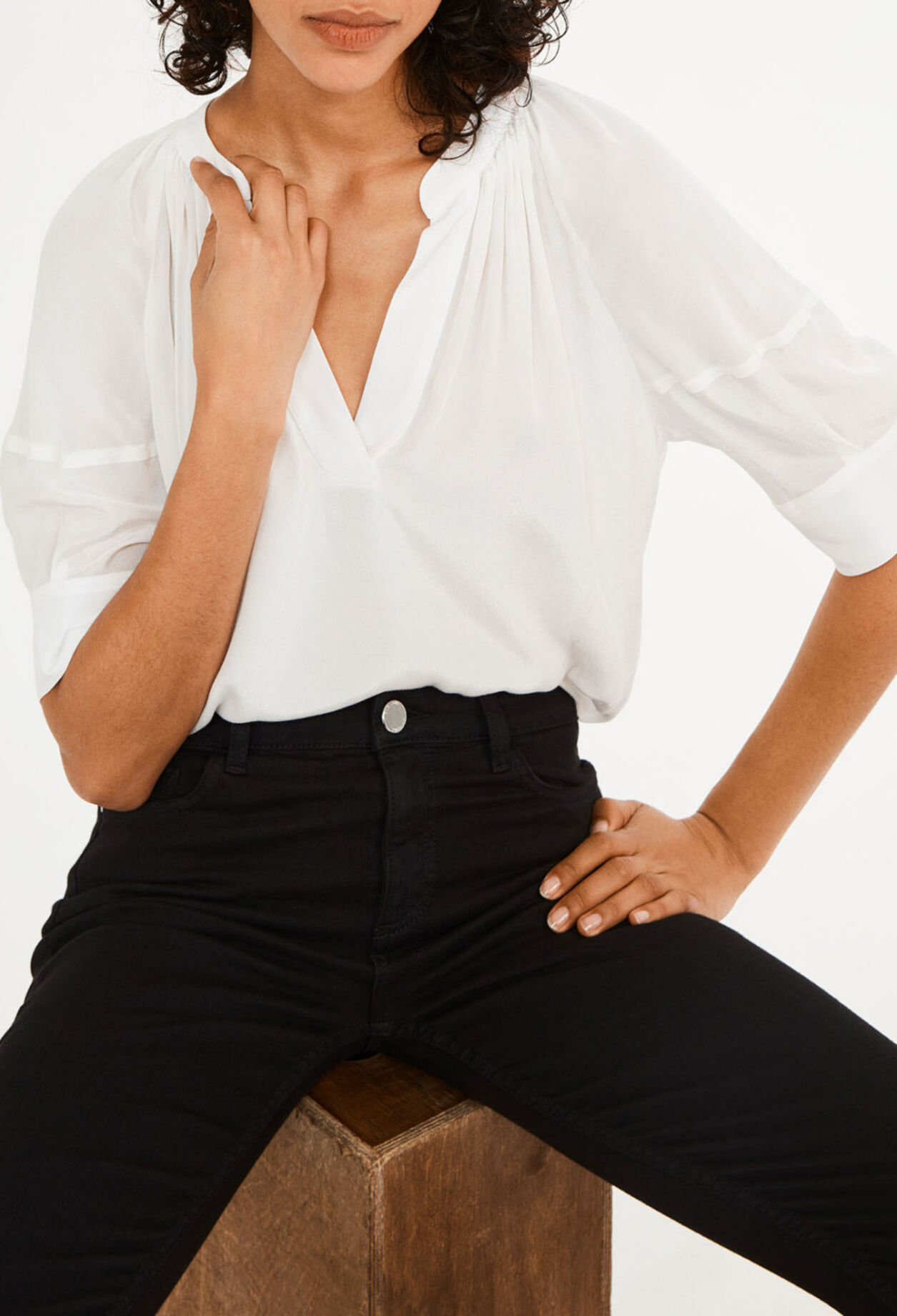 Blouse fluide