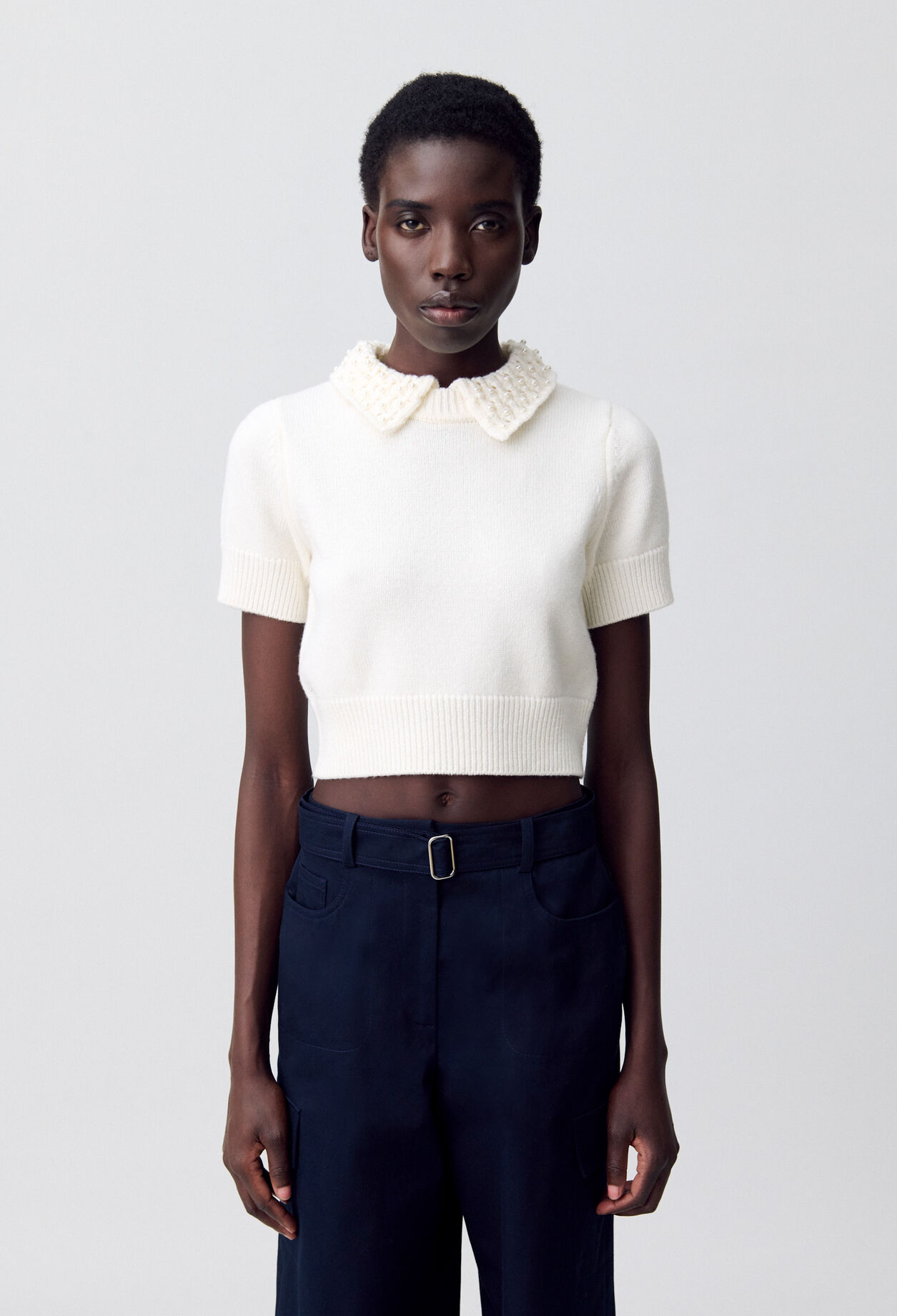 Kurzes Stricktop