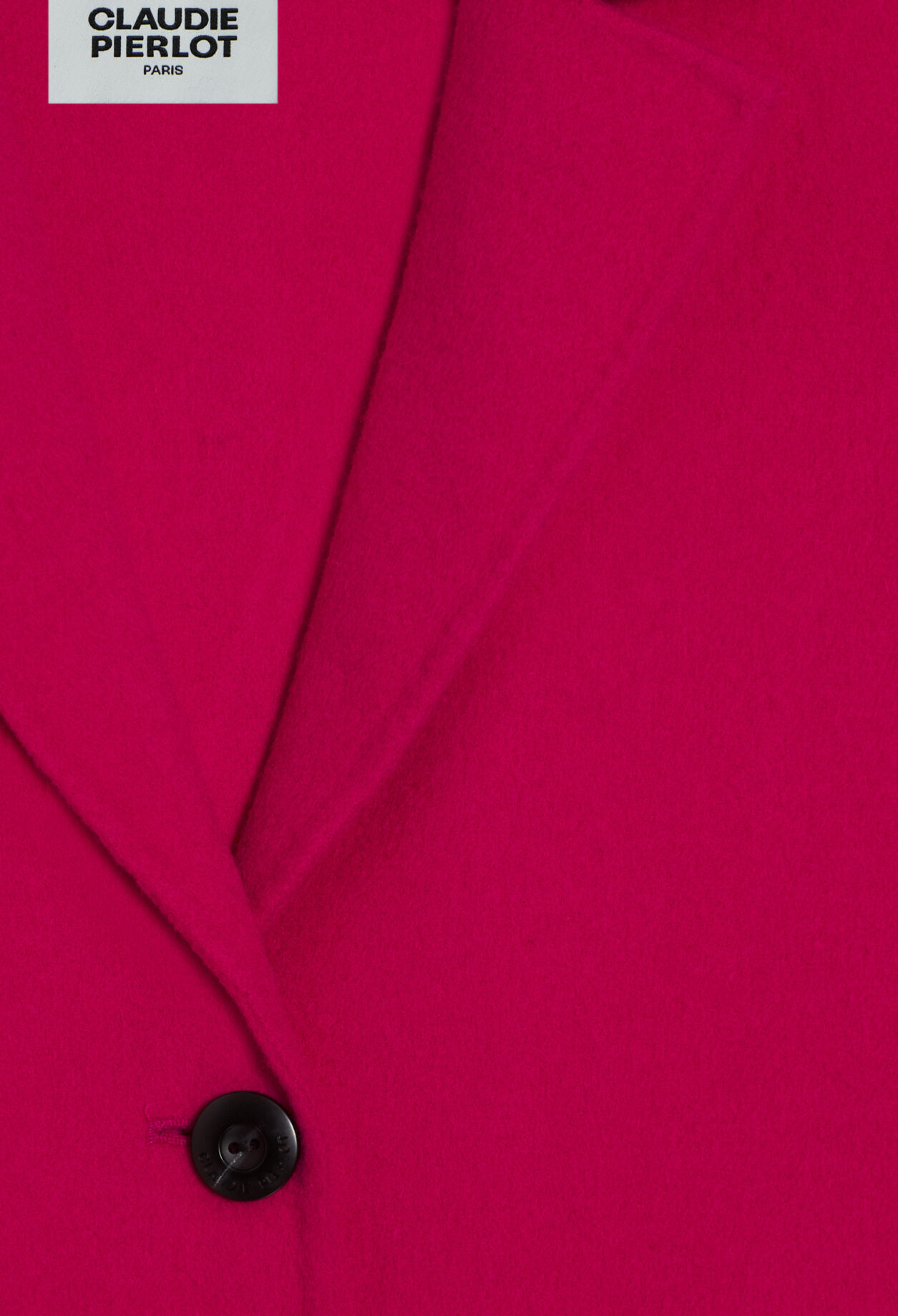 Manteau droit mi-long