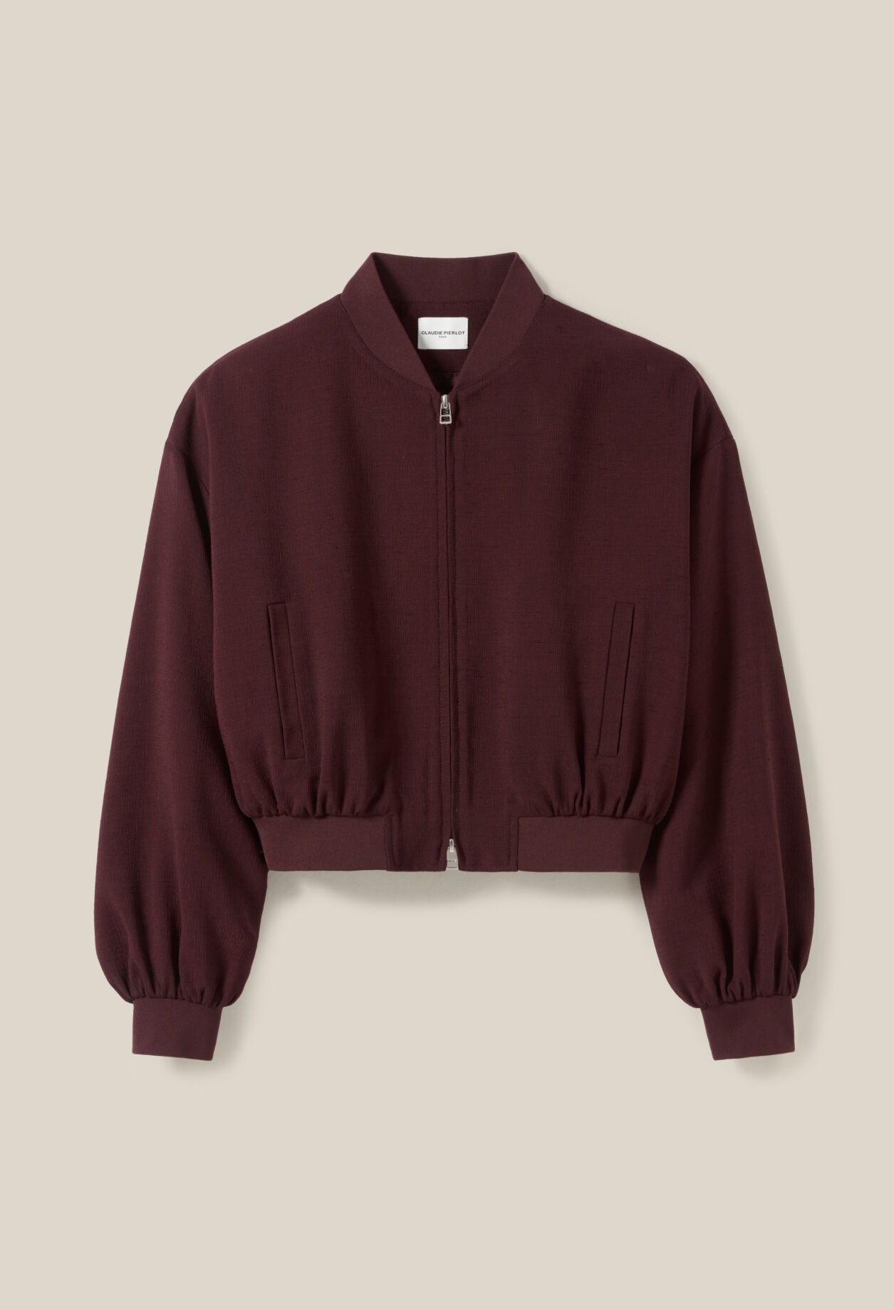 Fließender Cappuccino Bomberjacke