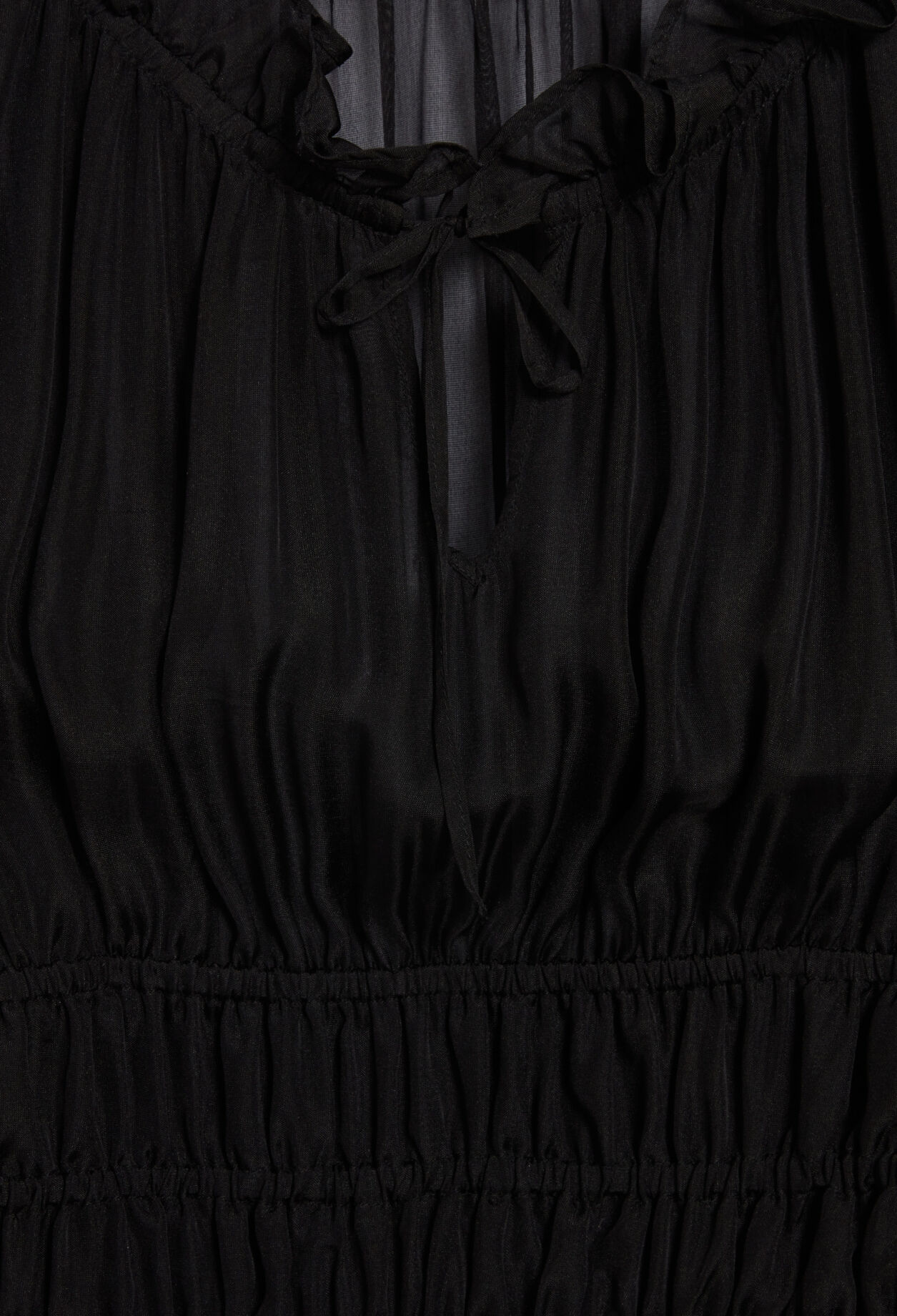 Black maxi dress