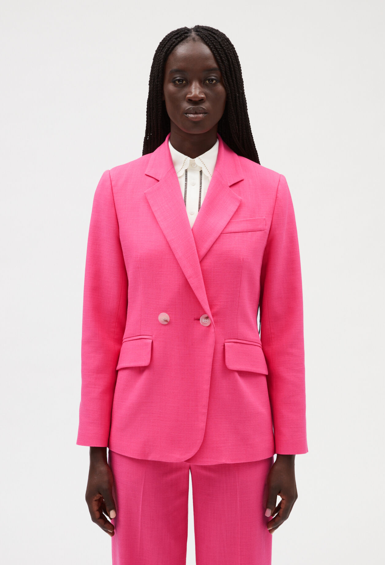 Veste tailleur rose pour femme Claudie Pierlot