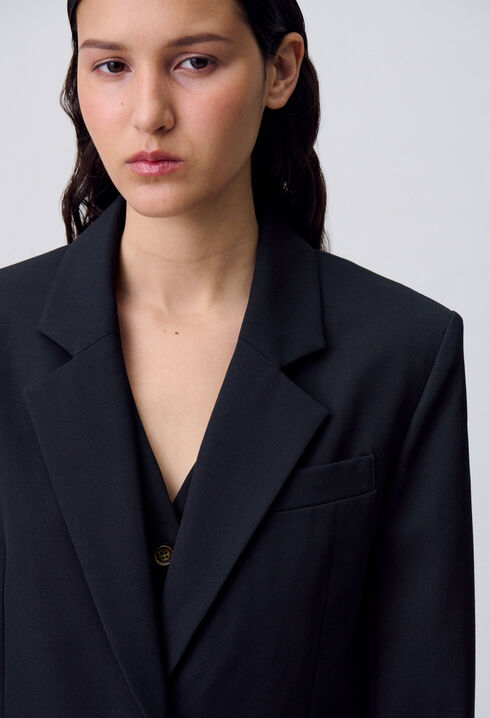 Veste droite tailleur
