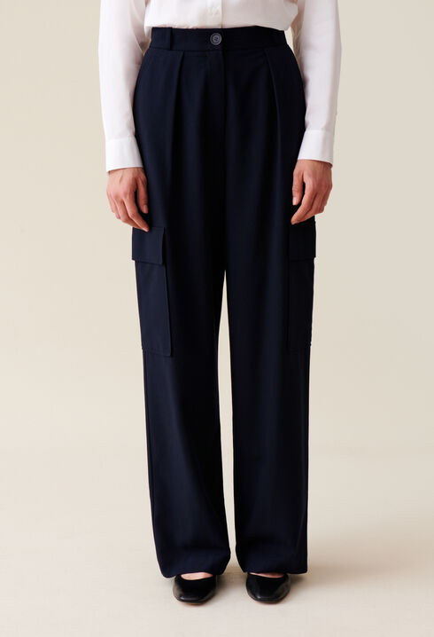 Cargohose Marineblau