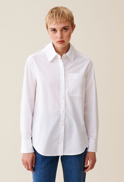 White cotton shirt 