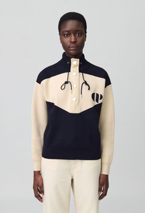 Sweatshirt Minimum col camionneur