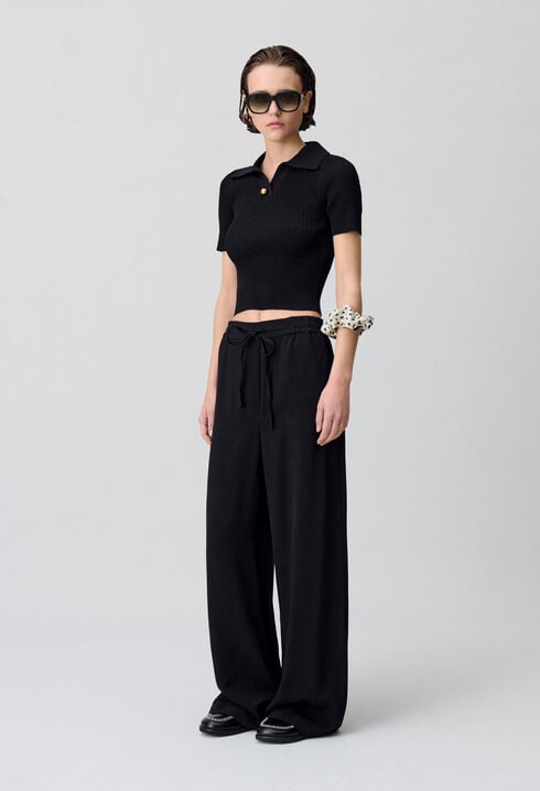 Top maille fine