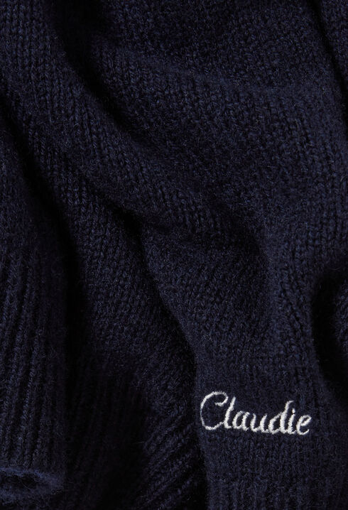 Pull col foulard