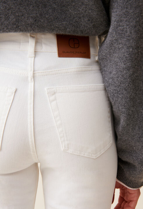 Toto Slim 7/8 jeans ecru