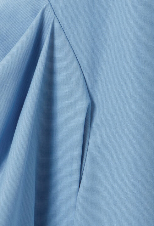 Blouse col V à nouer