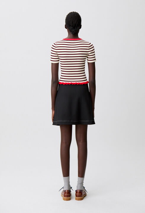 T-shirt rayures tricolores