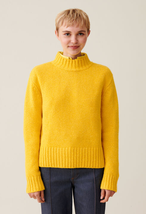 Pull col cheminée