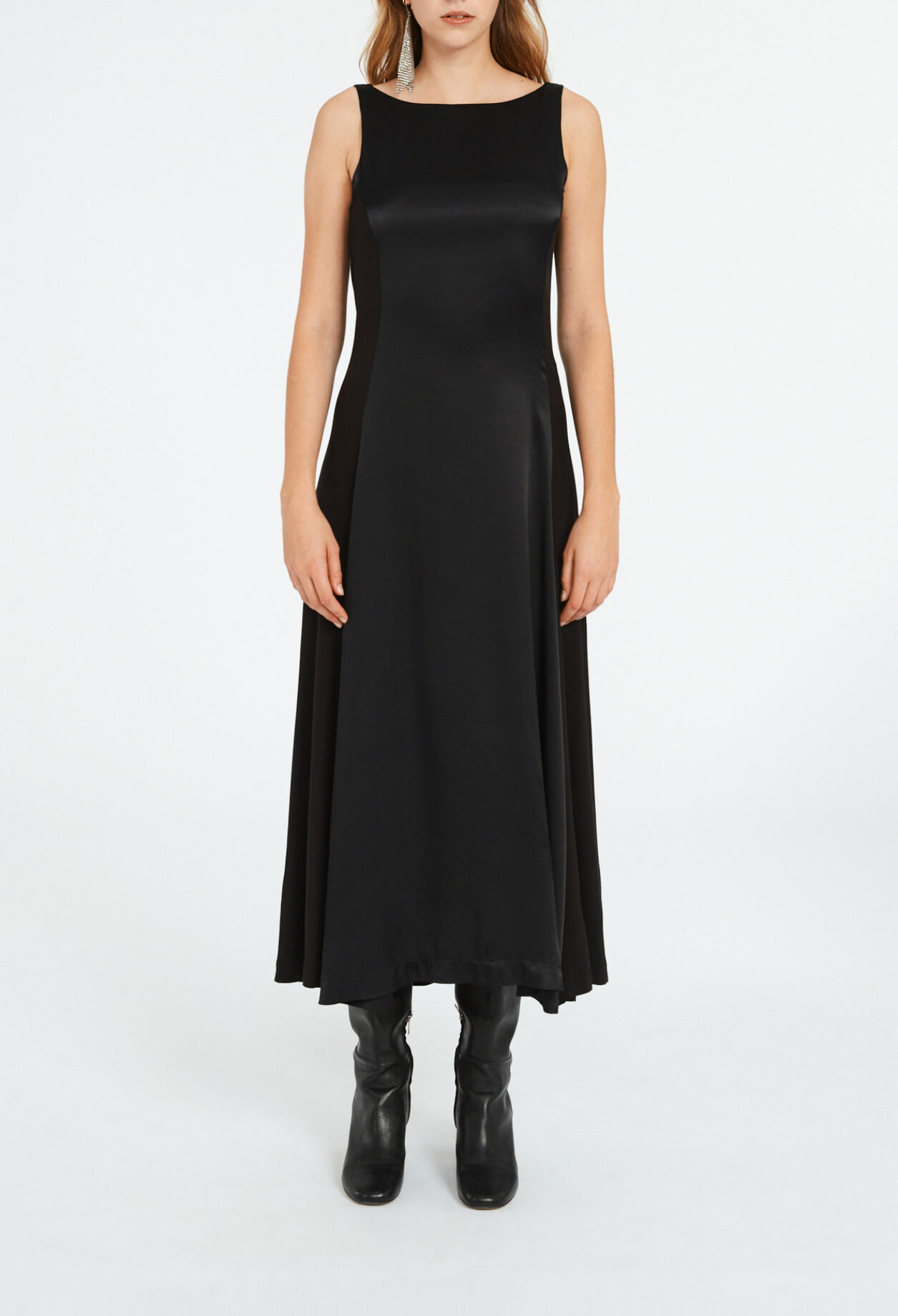 Robe longue dos nu
