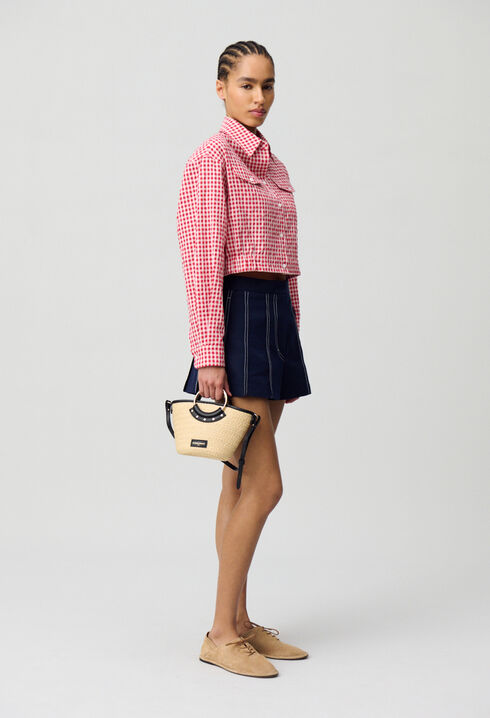Chemise à carreaux vichy
