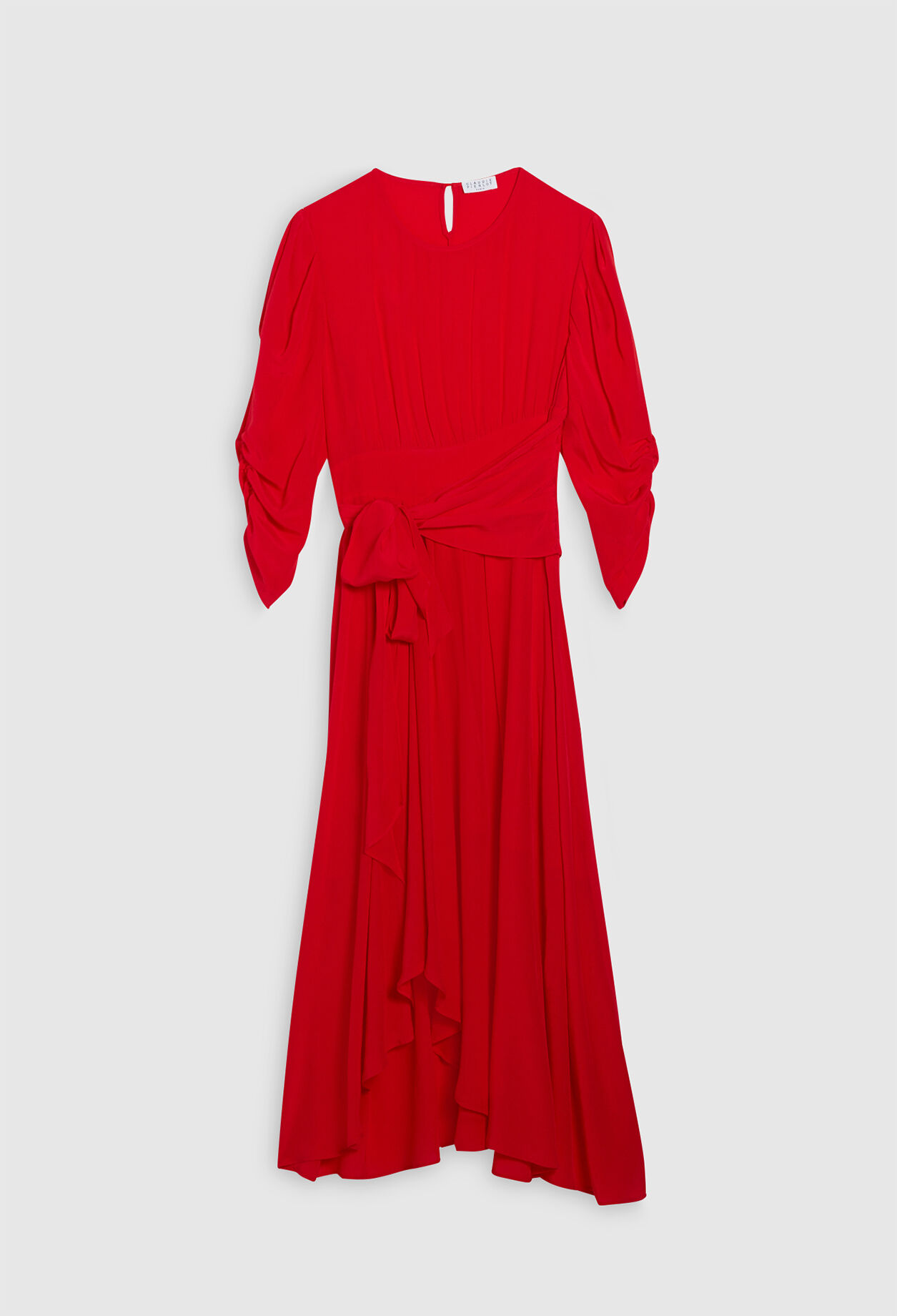 Long silk dress