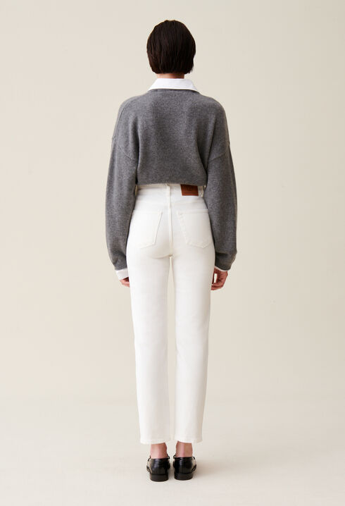 Toto Slim 7/8 jeans ecru