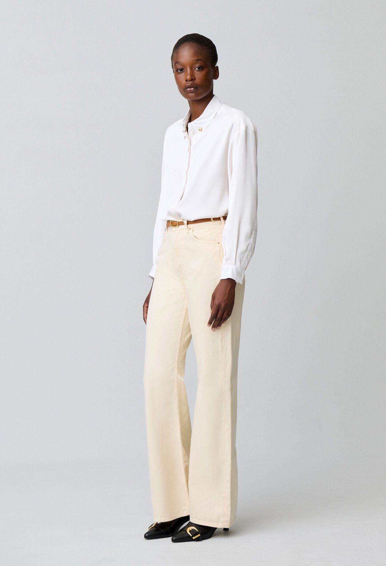 Chemise d&eacute;tails col