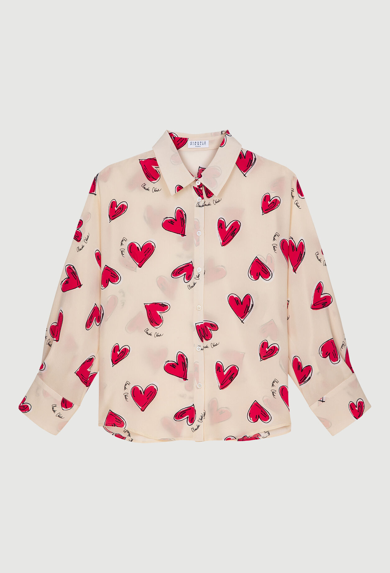 Flowing printed shirt
