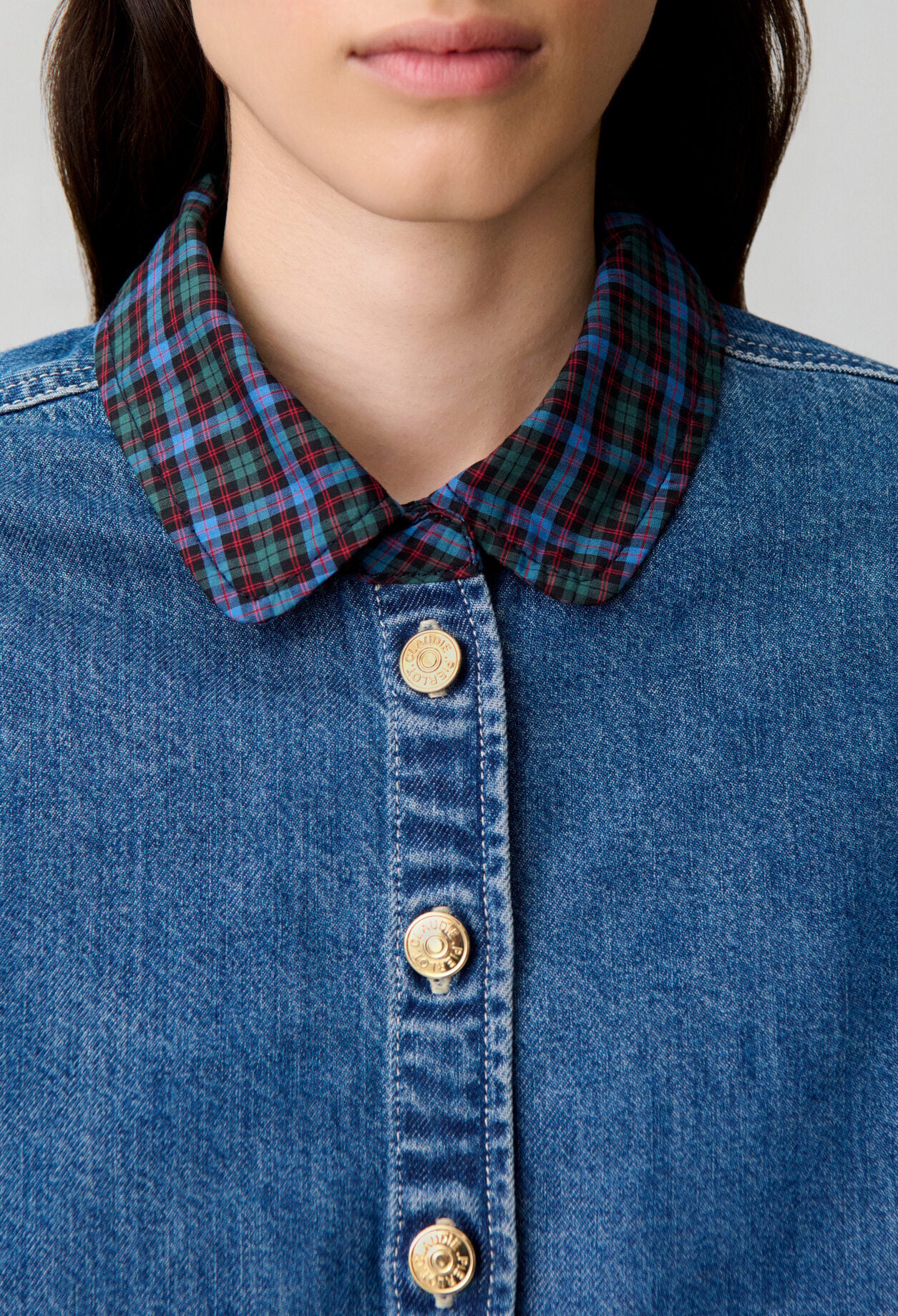 Chemise denim coton