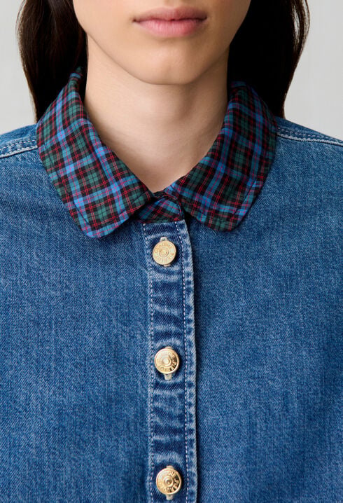 Chemise denim coton